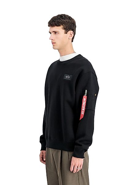 Alpha Industries Herren Sweatshirt BACKPRINT - Regular Fit günstig online kaufen