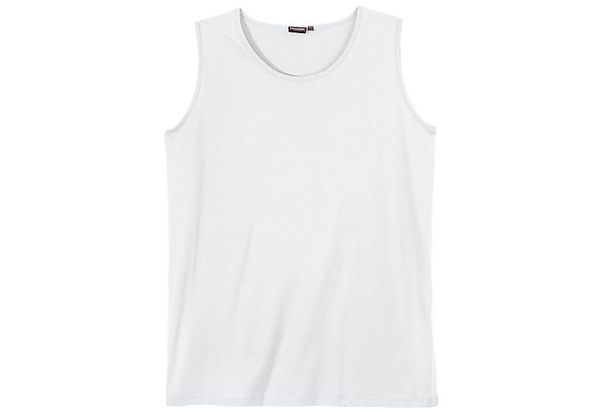 ADAMO Muscleshirt Adamo Fashion Tanktop Basic weiß Übergröße günstig online kaufen