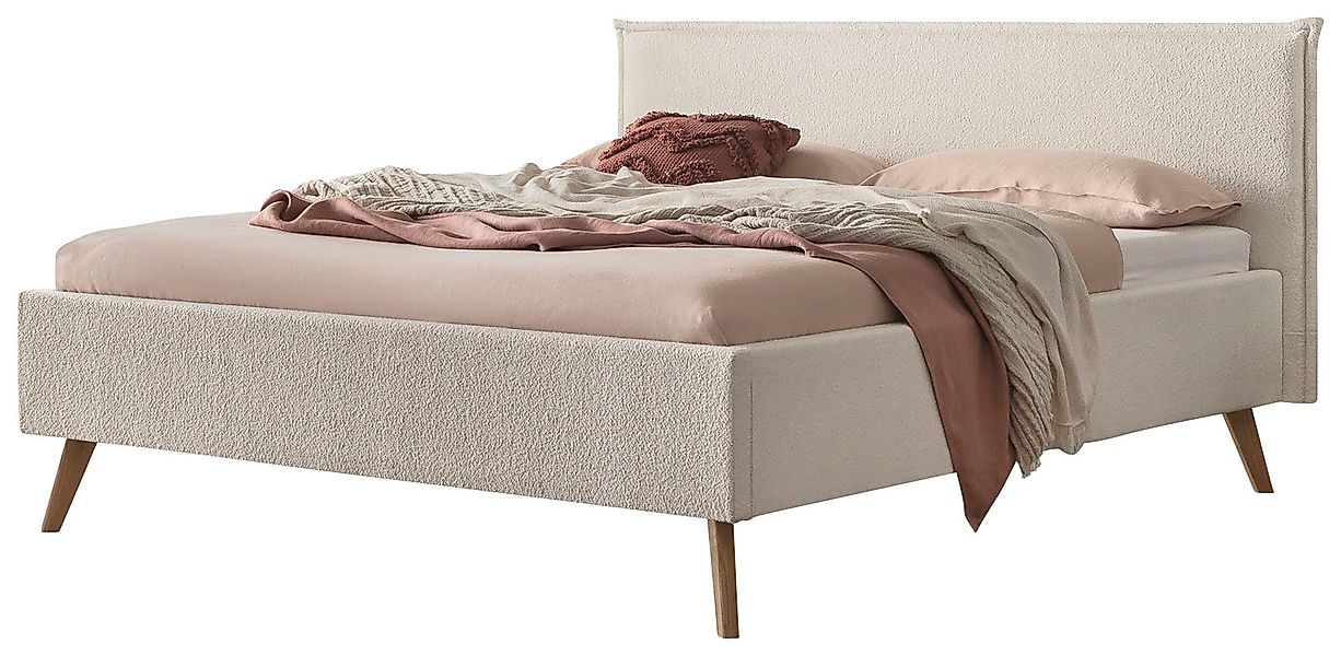 HASENA Polsterbett Selena, mit trendigem Bouclestoff, günstig online kaufen