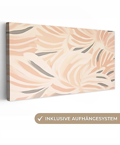 OneMillionCanvasses® Leinwandbild Panorama Pastell - Kunst günstig online kaufen