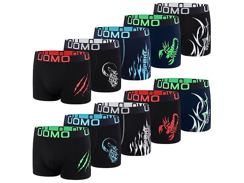 L&K Boxershorts 1102-1120 (10er-Pack) Unterhosen Herren aus Baumwolle günstig online kaufen