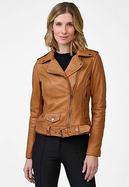 RICANO Lederjacke Maja vegetarisch gegerbtes Lamm Nappa Leder günstig online kaufen