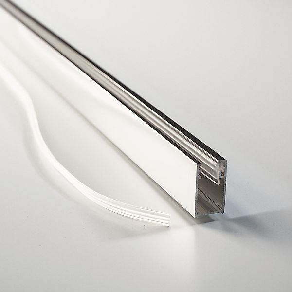 WITEN&NOCK Duschwand 195/200 cm Wandanschlussprofil aus günstig online kaufen