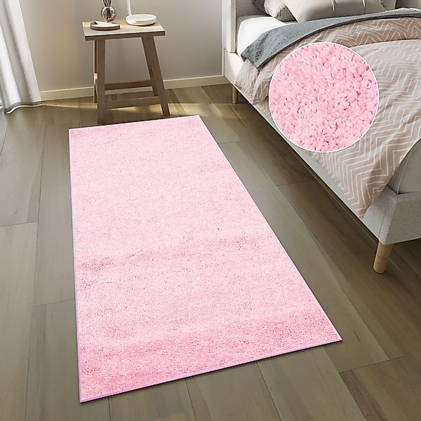 Tapiso Hochflor-Läufer DELHI, rechteckig, Höhe: 30 günstig online kaufen