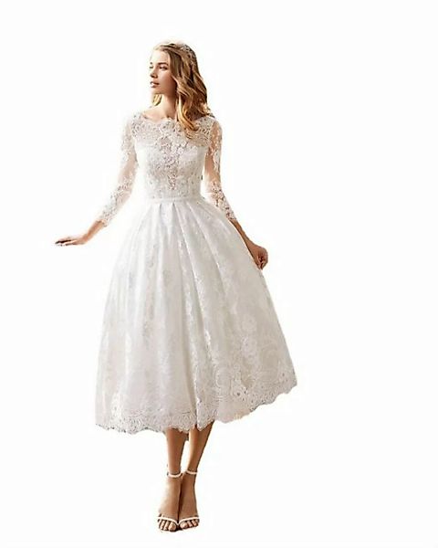 RUZU UG Abendkleid Damen Hochzeitskleid Spitzenkleid Bankettkleid (1-tlg) günstig online kaufen