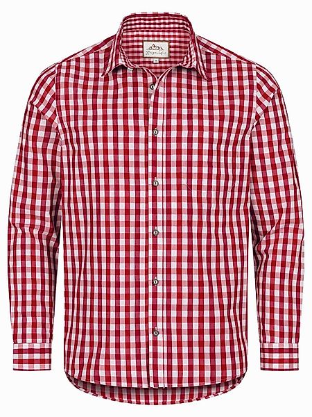 Steigenhöfer Manufaktur Trachtenhemd "BASTI" langarm, Kariert günstig online kaufen