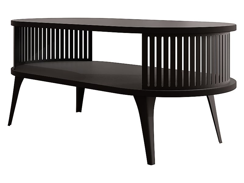 MIRJAN24 Couchtisch Roenni Oval (mit Regal), günstig online kaufen