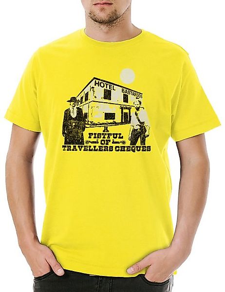 Urban Backwoods Print-Shirt A Fistful Of Travellers Cheques Herren T-Shirt günstig online kaufen