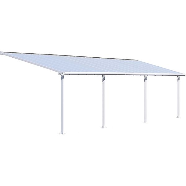 Palram - Canopia  Olympia 3 x 9.8 Terrassenüberdachung Weiß klar günstig online kaufen