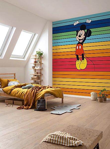 Komar Vliestapete »Mickey Magic Rainbow« günstig online kaufen