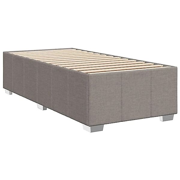 vidaXL Bettgestell Ohne Matratze Taupe 80x200 cm Stoff 3284794 günstig online kaufen