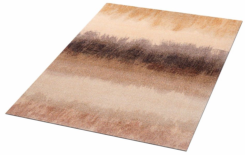 wash+dry by Kleen-Tex Teppich "Bronze Bands" rechteckig 9 mm Höhe günstig online kaufen