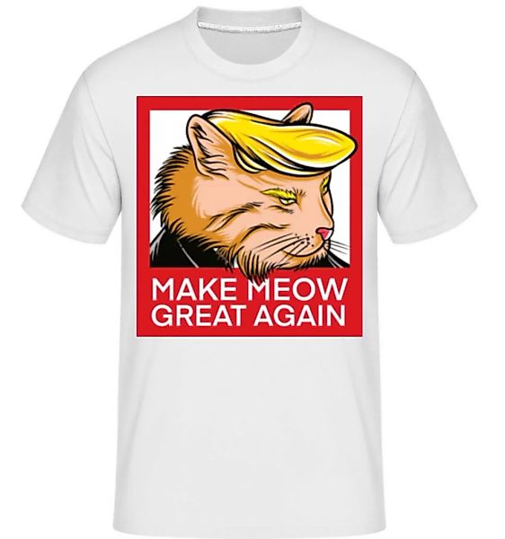 Make Meow Great Again · Shirtinator Männer T-Shirt günstig online kaufen