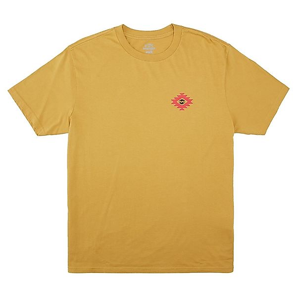 Billabong Eclipse Kurzärmeliges T-shirt XL Mustard günstig online kaufen