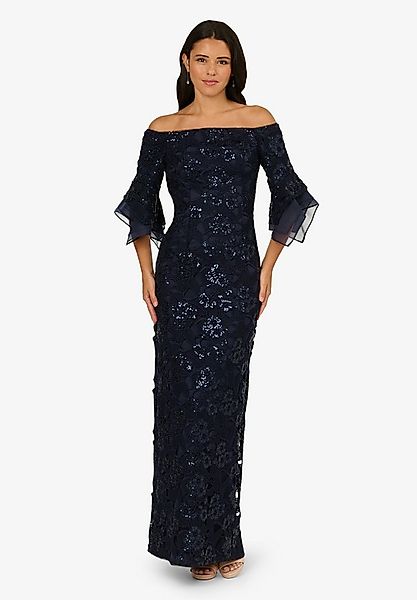 Adrianna Papell Abendkleid Sequin Lace Combo Column Gown Glamourös, schimme günstig online kaufen