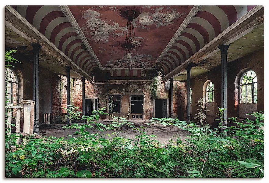 Artland Wandbild "Lost Places - Tanzsaal - verlassen" Gebäude 1 Stk. tlg. a günstig online kaufen
