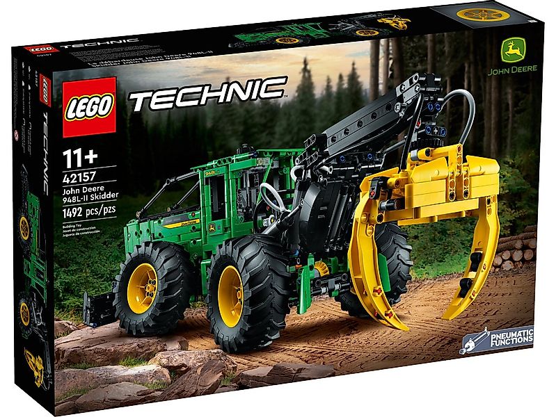 LEGO® LEGO® Technic 42157 John Deere 948L-II Skidder Konstruktionsspielstei günstig online kaufen