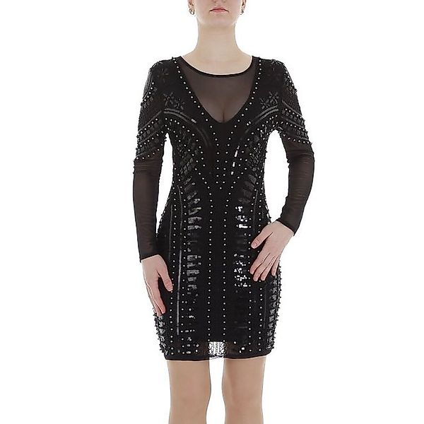 Ital-Design Partykleid Damen Party & Clubwear Pencil (86365278) Pailletten günstig online kaufen