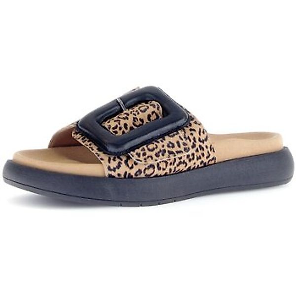 Gabor Pantolette, Plateau, Sommerschuh, Schlappen mit großer Zierschnalle günstig online kaufen