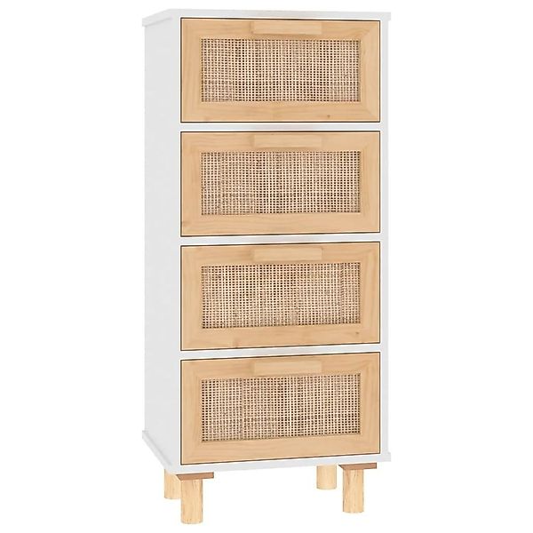 furnicato Sideboard Weiß 40x30x90 cm Massivholz günstig online kaufen
