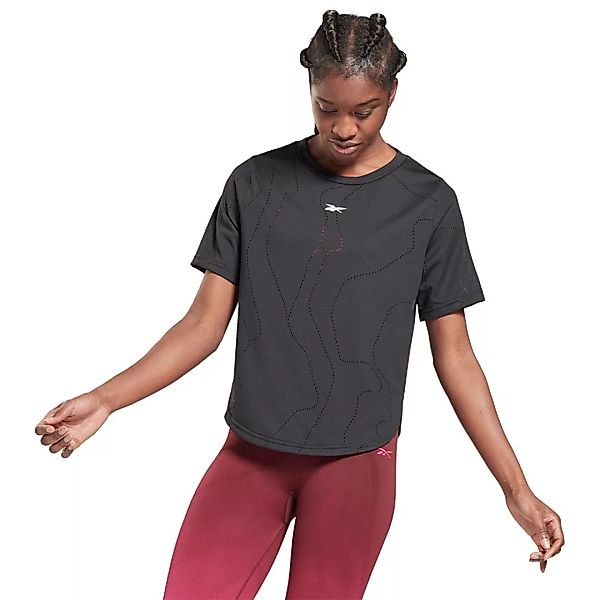 Reebok Ubf Perforated Kurzärmeliges T-shirt S Black günstig online kaufen