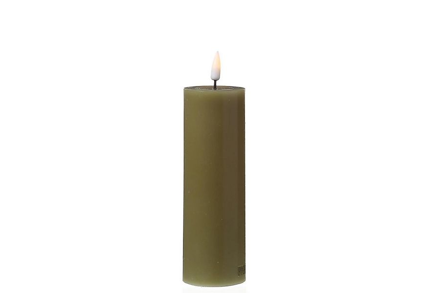 Deluxe Homeart LED-Kerze Mia Echtwachs Wachsspiegel flackernd H: 15cm D: 5c günstig online kaufen