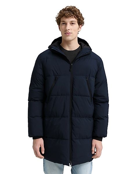 TOM TAILOR Denim Steppjacke mit Logo günstig online kaufen
