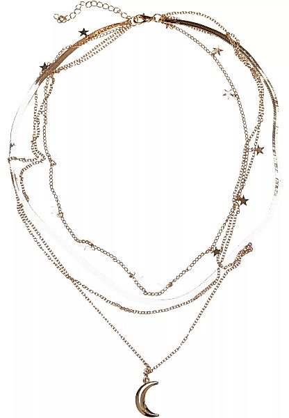 URBAN CLASSICS Schmuckset "Accessoires Stars Layering Necklace", (1 tlg.) günstig online kaufen