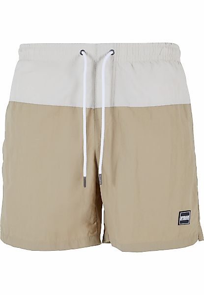 URBAN CLASSICS Badeshorts "Urban Classics Herren Block Swim Shorts" günstig online kaufen