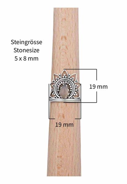 mantraroma Silberring MUDARA-SATU aus 925 Silber günstig online kaufen