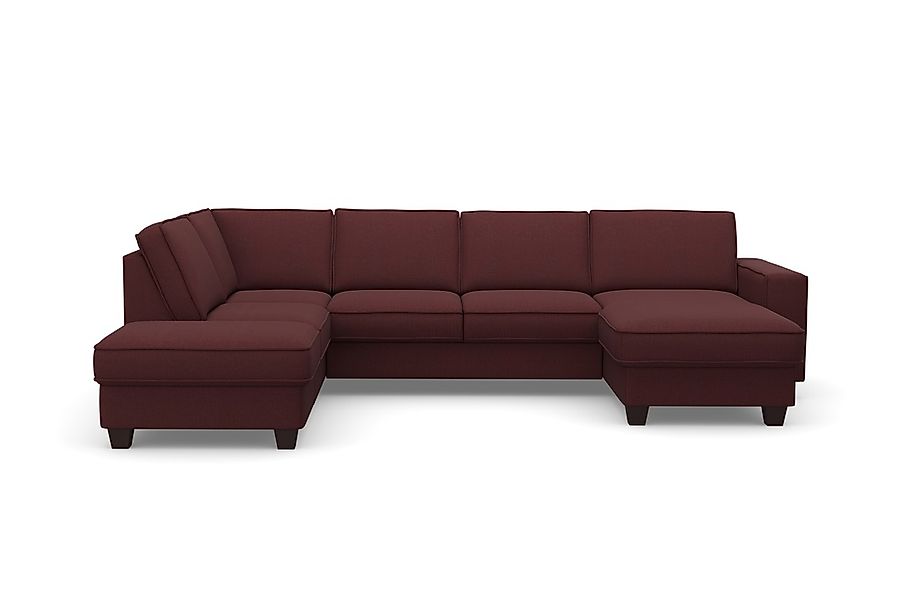 Home affaire Wohnlandschaft "County U-Form" wahlweise Ottomane links oder r günstig online kaufen