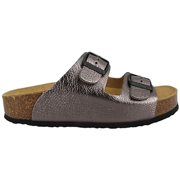 Plakton  Pantoffeln BETA MET ELEFANTE LAME GRAFITO 07 Platine günstig online kaufen