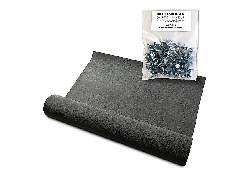 Gartenpirat Dachpappe Bitumen Dachpappe schwarz zur Dacheindeckung inkl. Da günstig online kaufen