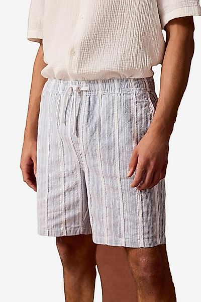 Next Shorts Gestreifte Shorts mit Kordelzug aus Baumwolle (1-tlg) günstig online kaufen
