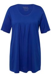 Ulla Popken T-Shirt T-Shirt Zierfalten A-Linie günstig online kaufen