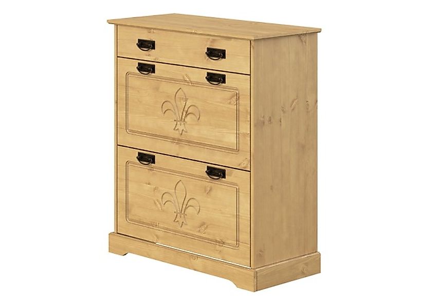 OTTO home Schuhkommode "Lille Schuhkipper, ca. 8 Paar Schuhe, Metallgriffe günstig online kaufen