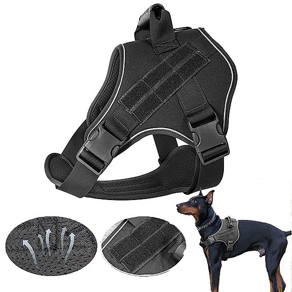 RWEUOQ Hunde-Geschirr Taktisches Hundegeschirr, mittlere und günstig online kaufen