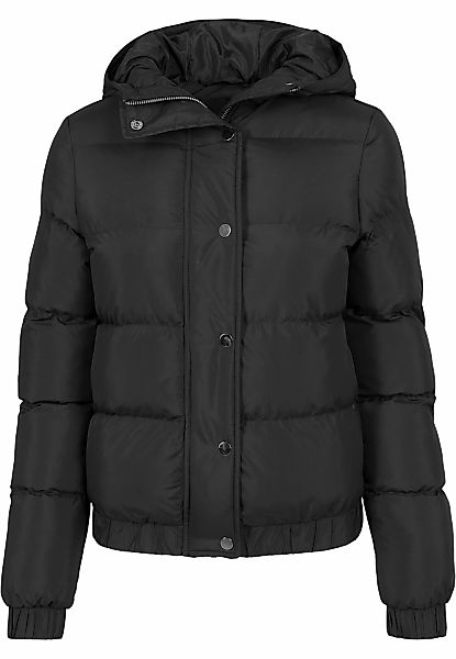 URBAN CLASSICS Winterjacke "Urban Classics Damen Ladies Hooded Puffer Jacke günstig online kaufen