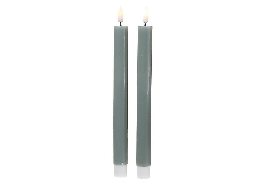 Deluxe Homeart LED-Kerze LED Stabkerzen Mia Diner Tafelkerzen Echtwachs H: günstig online kaufen