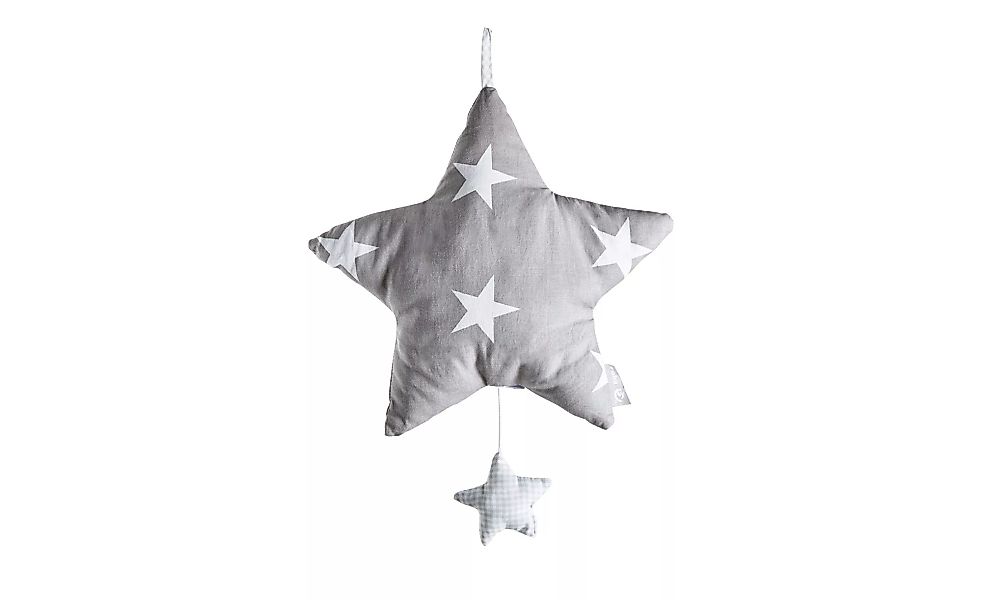 Roba Spieluhr  Little Stars - grau - Bezug: 65% Polyester, 35% Baumwolle, F günstig online kaufen