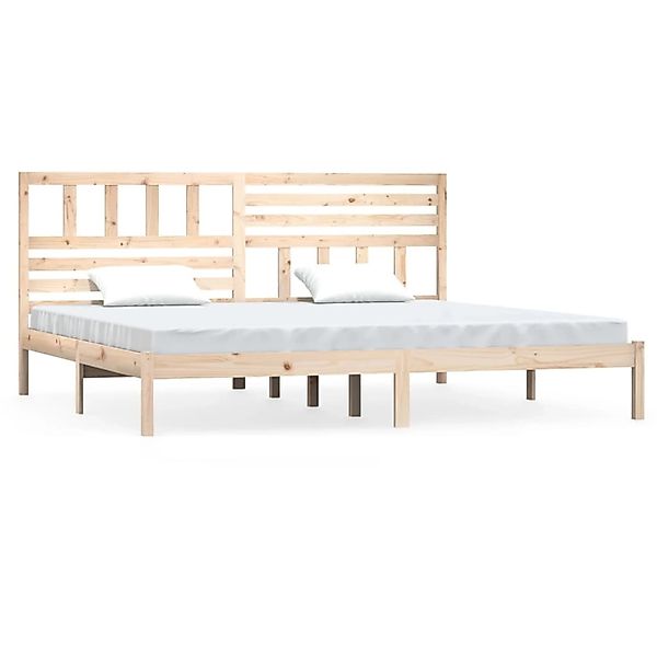 Vidaxl Massivholzbett Kiefer 200x200 Cm günstig online kaufen