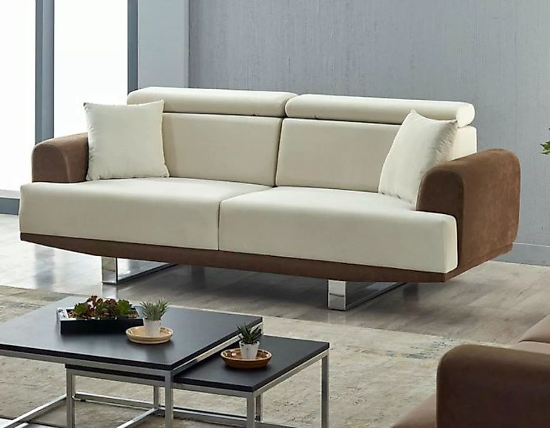 Villa Möbel Sofa Alessia, 1 Stk. 3-Sitzer, Hand Made Quality, pflegeleichte günstig online kaufen