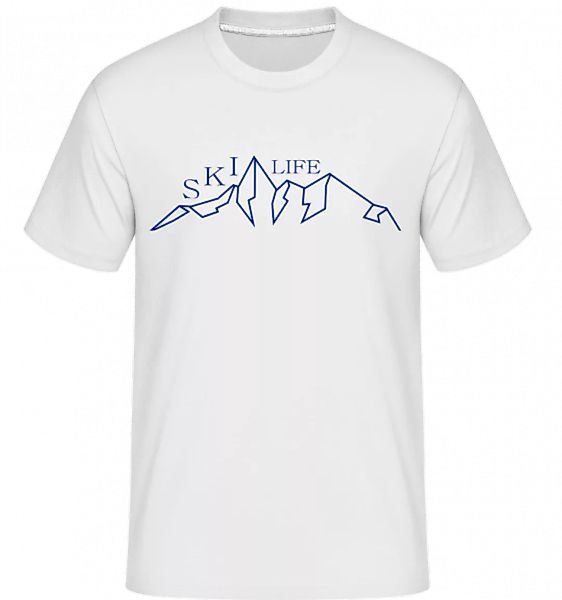 Ski Life Mountains · Shirtinator Männer T-Shirt günstig online kaufen