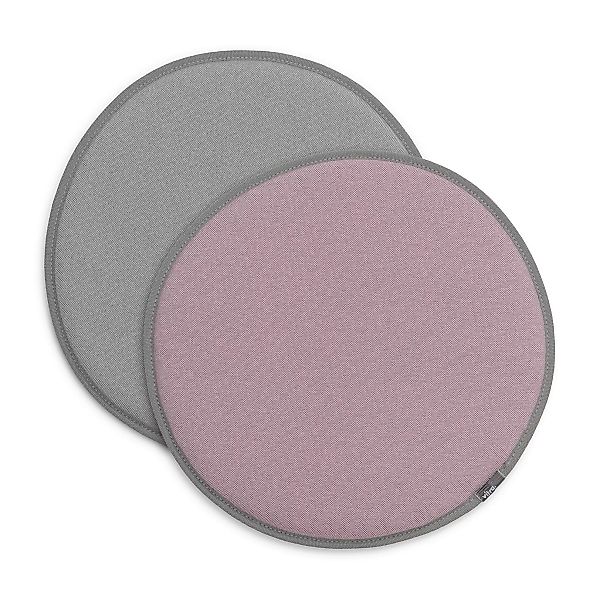 Vitra - Vitra Seat Dots Sitzkissen Ø38cm - pink-sierra grau/lichtgrau-sierr günstig online kaufen