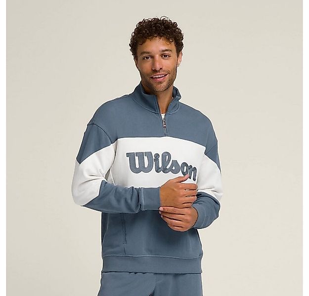 Wilson Sweatshirt M Parkside Half-Zip Slate Blue günstig online kaufen