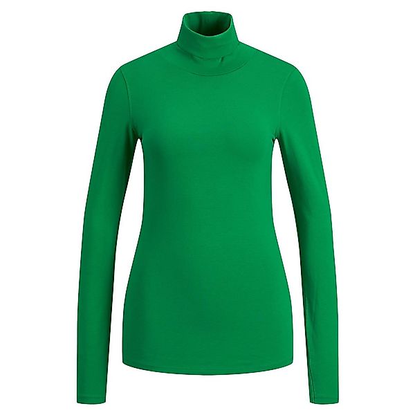 Jjxx Eleanor Stretch Pima Langarm Stehkragen T-shirt L Jolly Green günstig online kaufen