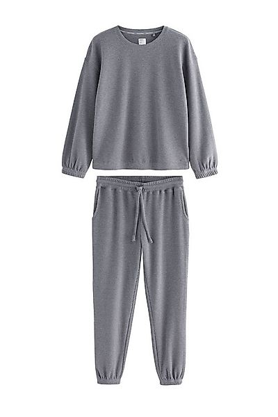 Next Pyjama Kuschliger Langarm-Schlafanzug mit Waffelstruktur (2 tlg) günstig online kaufen