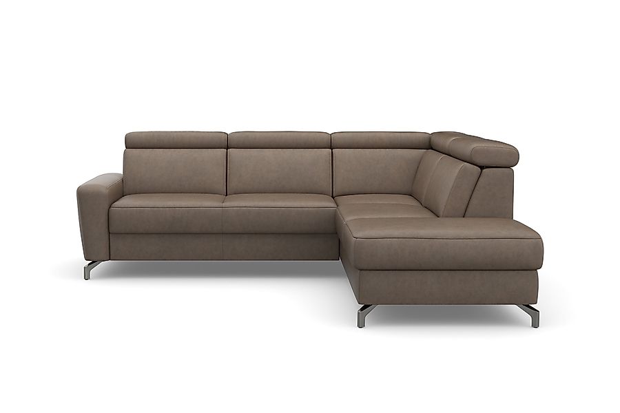 sit&more Ecksofa Scarlett L-Form, inklusive Kopfteilverstellung, günstig online kaufen