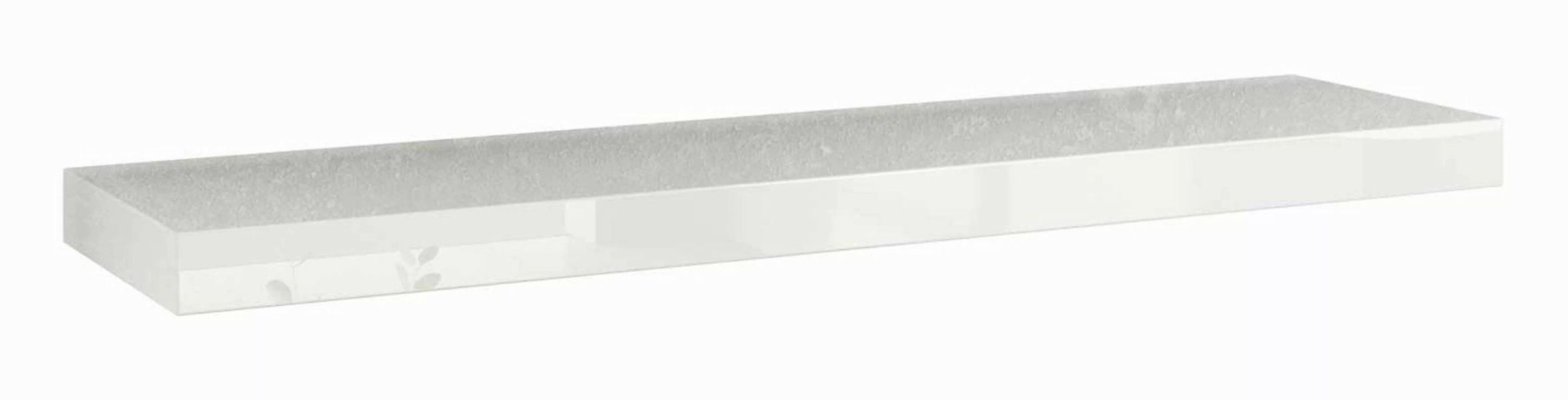 Feldmann-Wohnen Wandregal Andrea, 1-tlg., 60x26x5cm weiß günstig online kaufen