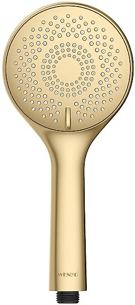 WENKO Handbrause "Watersaving" wassersparender Duschkopf, 3 Strahlarten, Ø günstig online kaufen